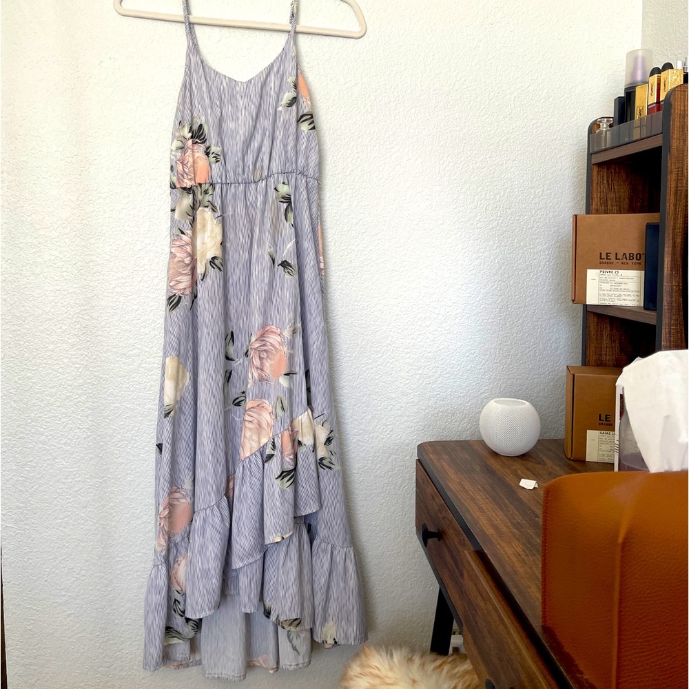 Hello Molly Floral Maxi Split Bottom - image 1